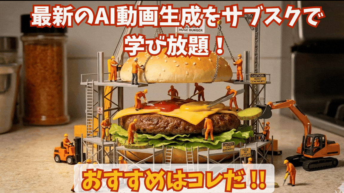 おすすめ動画生成AIスクール